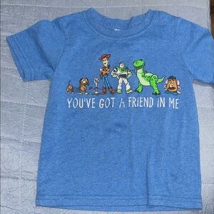 Blue Toy Story Kids T-Shirt